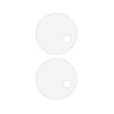 OnePlus 12R Kamera Beskyttelsesglass - 2 stk. - Gjennomsiktig