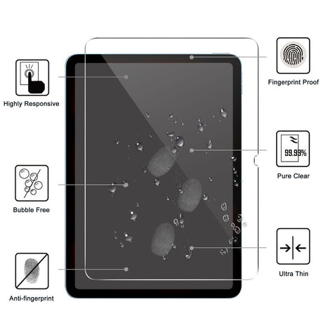 iPad Air 13" (2026 / 2025 / 2024) Arc Edge Skjermbeskytter - Gjennomsiktig