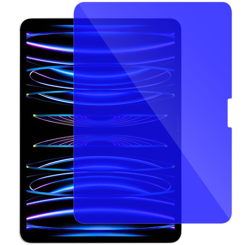 iPad Pro 11" (2025 / 2024) Glass Skjermbeskytter m. Anti Blue Light - Gjennomsiktig