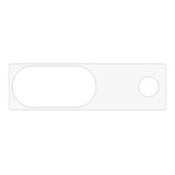 Google Pixel 8a Beskyttelsesglass til Kameralinse - Gjennomsiktig