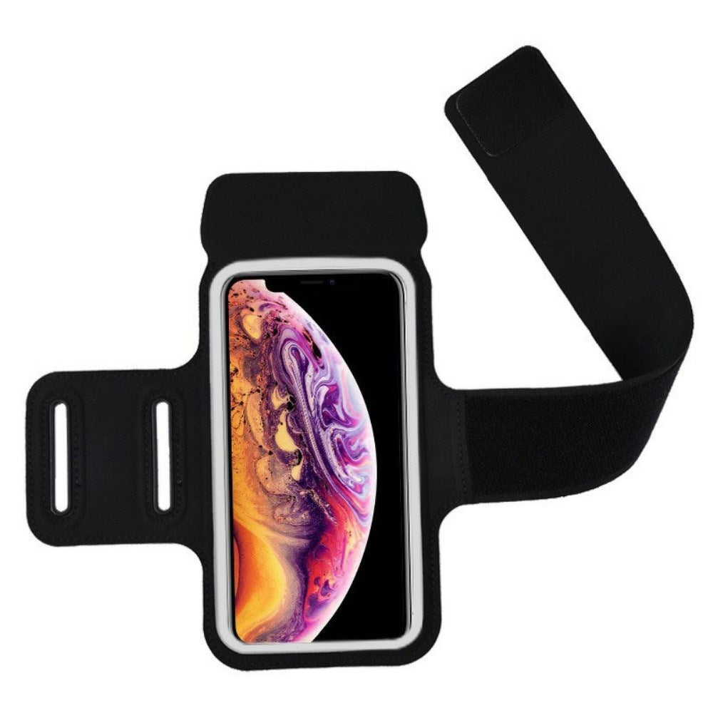 Løpearmbånd til Smartphone med Lomme og Reflekser (Maks. Mobil: 90 x 170 mm) - Svart