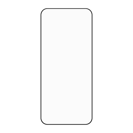 Google Pixel 9 Pro XL Full Fit Skjermbeskytter - Gjennomsiktig / Svart Kant