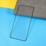 Google Pixel 9 Pro XL Full Fit Skjermbeskytter - Gjennomsiktig / Svart Kant