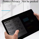 Samsung Galaxy Tab A9 Skjermbeskytter i Herdet Glass - Privacy Funksjon - Gjennomsiktig
