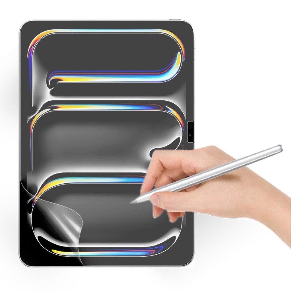 iPad Pro 11" (2025 / 2024) PET Paper-Like Beskyttelsesfilm Skjermbeskytter - Gjennomsiktig