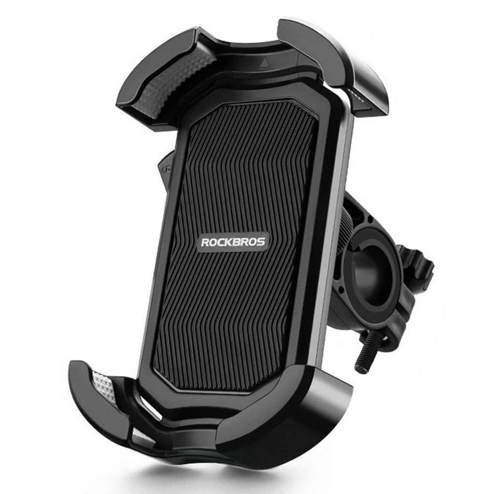 Mobiltelefonholder for Sykkel (Maks. Mobil: 170 mm) - Sykkelstyre - Svart