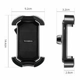 Mobiltelefonholder for Sykkel (Maks. Mobil: 170 mm) - Sykkelstyre - Svart