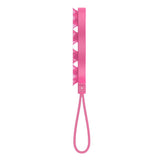Silikon Sugekopp Mobilholder med Rem - MagSafe Kompatibel - Pink