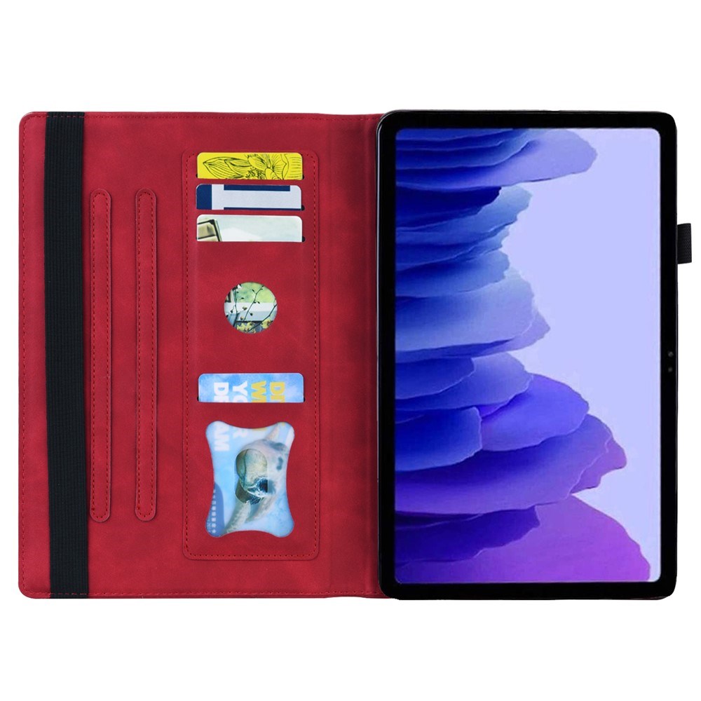 OnePlus Pad 3 Kunstskinn Flip Deksel - Rød