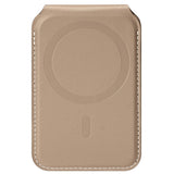 DUX DUCIS Magnetisk Kortholder for 5 Kort med Stativfunksjon - MagSafe Kompatibel - Beige