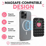 Silikon Sugekopp Mobilholder m. Eple - MagSafe Kompatibel - Gul