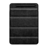 iPad 9.7 / 10.2 / 10.5 / 11" (19cm x 26cm x 7mm) Tablet-etui i Støtsikker Kunst Skinn - Svart