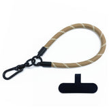 Polyester Håndleddsstropp m. Innleggsplate - 30cm - Beige / Hvit