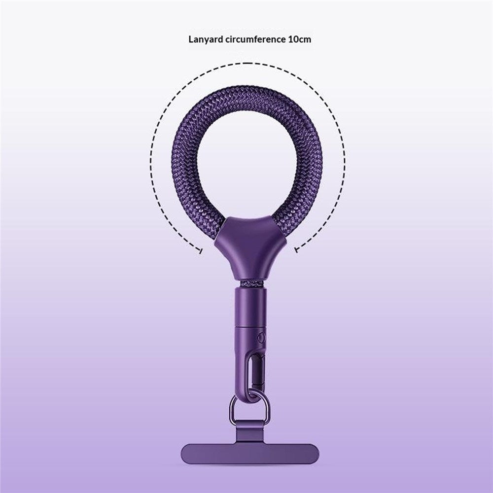 Polyester Fingerstropp til Mobil - 10cm - Oransje