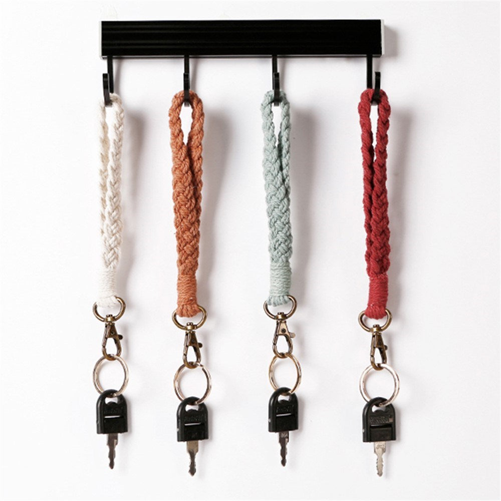Nøkkelbånd / Håndleddsstropp 18cm - Tekstil - Lyseblå