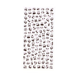Mini 3D Bubble Foam Stickers for Mobil & Kameraseksjonen - Små Pandaer