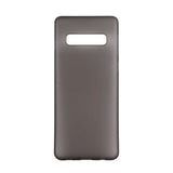 Samsung Galaxy S10+ (Plus) GEAR Semi-Gjennomsiktig Fleksibelt Plast Deksel - Svart