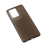 Samsung Galaxy S20 Ultra GEAR Semi-Gjennomsiktig Fleksibelt Plast Deksel - Svart