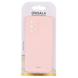 Samsung Galaxy A53 (5G) Onsala Collection Liquid Silicone Bakdeksel - Chalk Pink