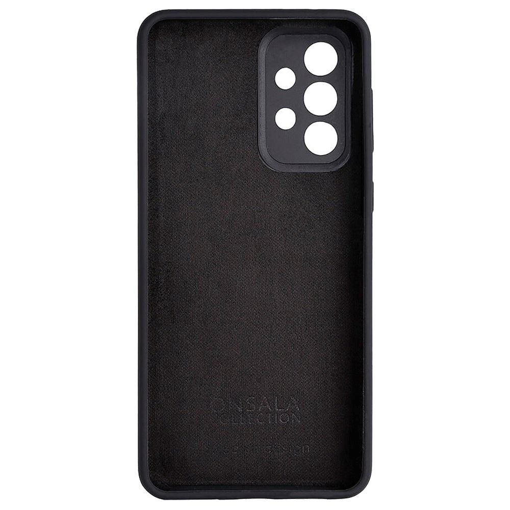 Samsung Galaxy A33 (5G) Onsala Collection Liquid Silicone Bakdeksel - Svart
