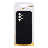 Samsung Galaxy A33 (5G) Onsala Collection Liquid Silicone Bakdeksel - Svart