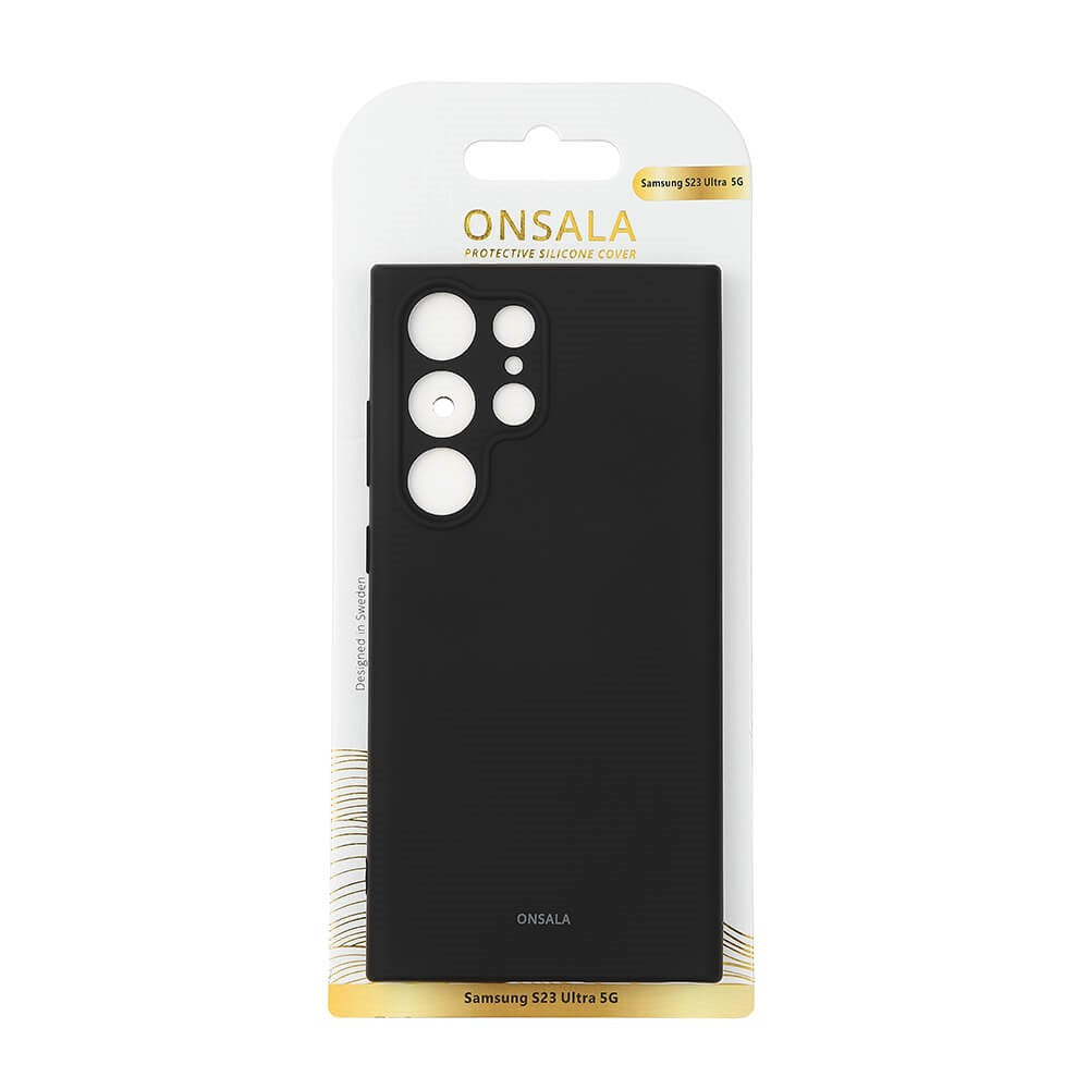 Samsung Galaxy S23 Ultra Onsala Silikon Deksel - Black