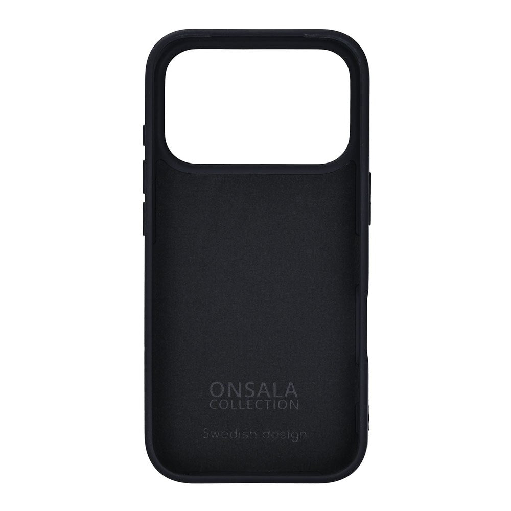iPhone 17 Pro Onsala Silikon Deksel - Black