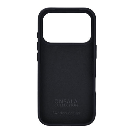 iPhone 17 Pro Onsala Silikon Deksel - Black