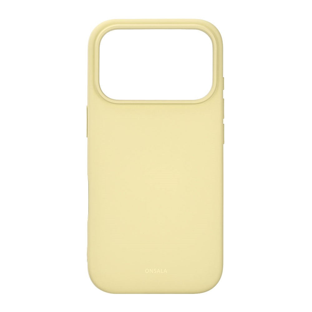 iPhone 17 Pro Onsala Silikon Deksel - Lemon
