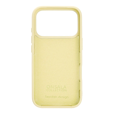 iPhone 17 Pro Onsala Silikon Deksel - Lemon