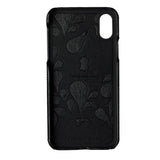 iPhone X / XS Onsala COLLECTION Mobil Deksel Svart Skinn