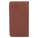 Buffalo Wallet Ekte Skinn Universal Etui med Lommebok (Maks. Mobilitet: 160 x 75 mm) - Brun