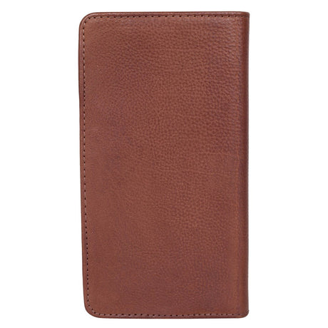 Buffalo Wallet Ekte Skinn Universal Etui med Lommebok (Maks. Mobilitet: 160 x 75 mm) - Brun