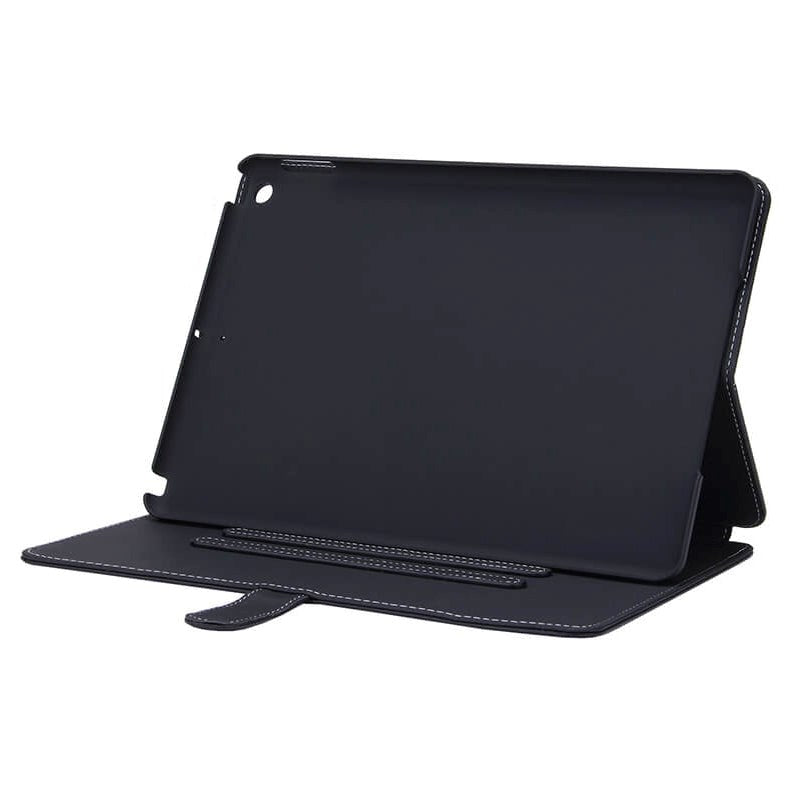 iPad 10.2" (2021 / 2020 / 2019) - Onsala Collection Ekte Skinndeksel - Svart