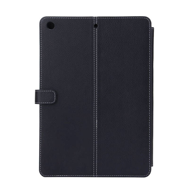 iPad 10.2" (2021 / 2020 / 2019) - Onsala Collection Ekte Skinndeksel - Svart