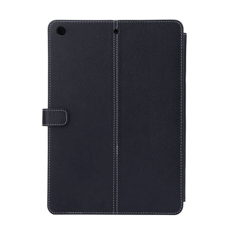 iPad 10.2" (2021 / 2020 / 2019) - Onsala Collection Ekte Skinndeksel - Svart