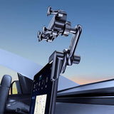 Fjærbelastet Mobilholder for Display - Tesla Model 3 / Model Y (2020-22) - Svart