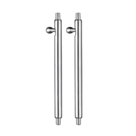18mm Quick Release Metallpinner for Smartklokke - 2 stk.