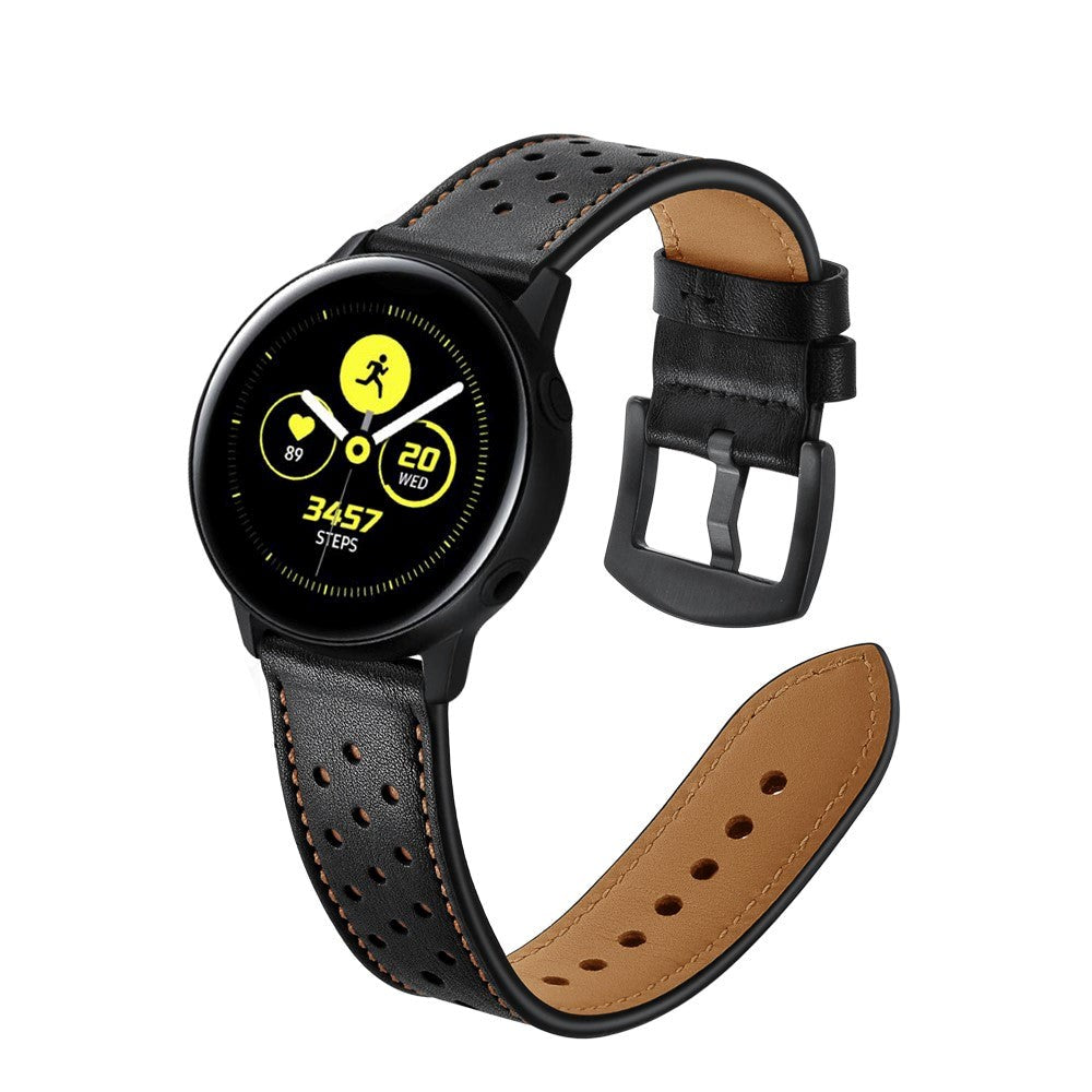 Universal Smartwatch Skinnrem (22 mm) - Svart / Brun