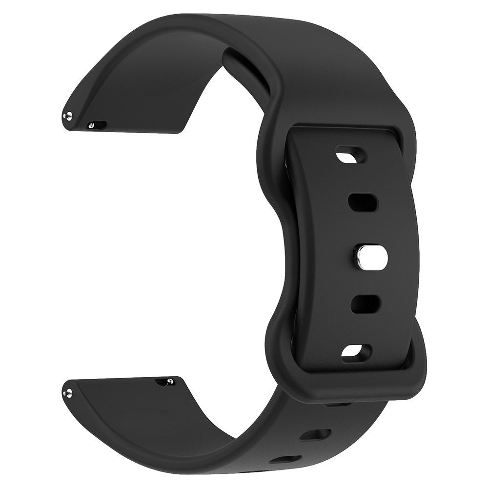 EIDERWOOD Universell Silikon Reim (18mm) – Svart