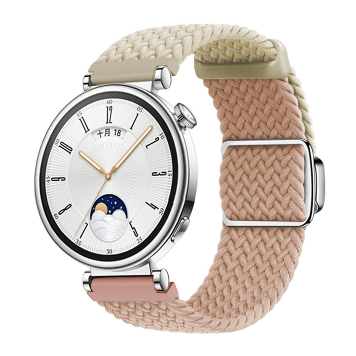 Universal 18mm EIDERWOOD Vevd Urrem - Beige / Rosa