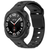 EIDERWOOD Samsung Galaxy Watch Ultra (47 mm) Silikonrem med Spenne - Svart
