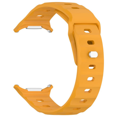 EIDERWOOD Samsung Galaxy Watch Ultra (47 mm) Silikonrem med Spenne - Oransje