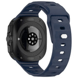 EIDERWOOD Samsung Galaxy Watch Ultra (47 mm) Silikonrem med Spenne - Mørk Blå