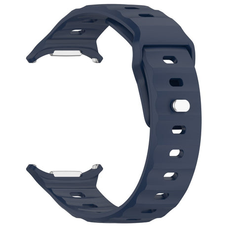 EIDERWOOD Samsung Galaxy Watch Ultra (47 mm) Silikonrem med Spenne - Mørk Blå