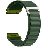 Universal Garmin 22mm QuickFit EIDERWOOD Nylon Remm - Grønn