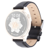 Garmin Lily 2 Active / Lily 2 EIDERWOOD Ekte Skinn Reim - Svart