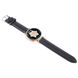Garmin Lily 2 Active / Lily 2 EIDERWOOD Ekte Skinn Reim - Svart