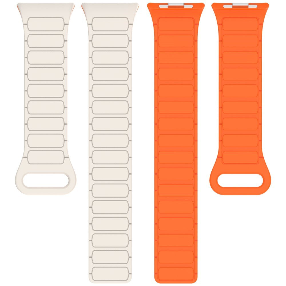 Xiaomi Redmi Watch 5 EIDERWOOD Tofarget Silikonrem - Oransje / Svart