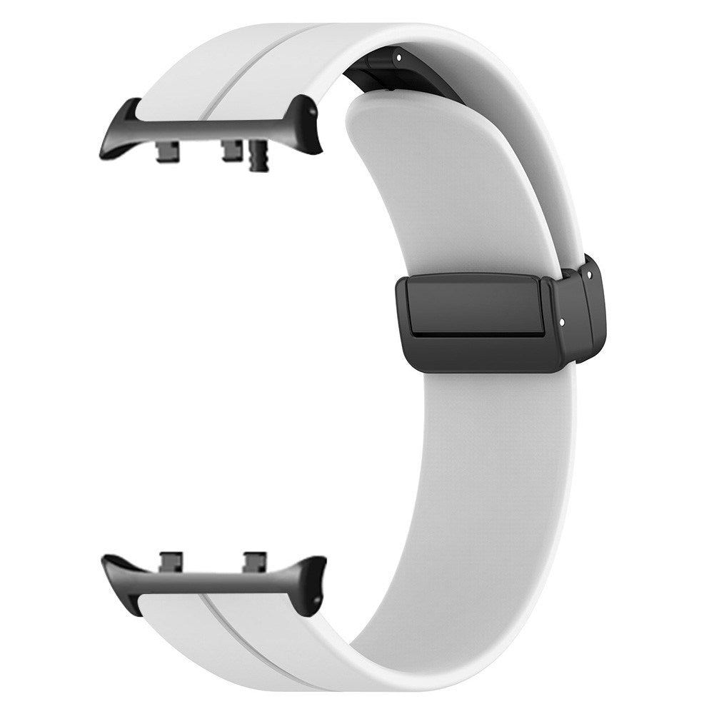 Huawei Watch D2 (48mm) EIDERWOOD Magnetisk Silikon Reim – Hvit